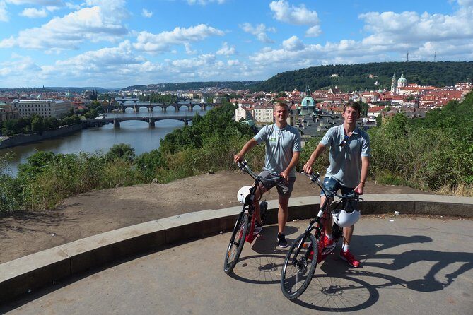 Prague Fat Tire or Regular Scooter City Tour - Metronome + meeting locals: how the viewpoint stops add personality