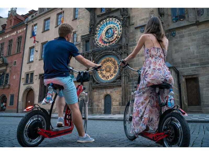 Prague: Fat Tire or Regular Scooter Tour with A Local Guide - Petrin Hill and Lesser Town passes: how to ride uphill without getting lost