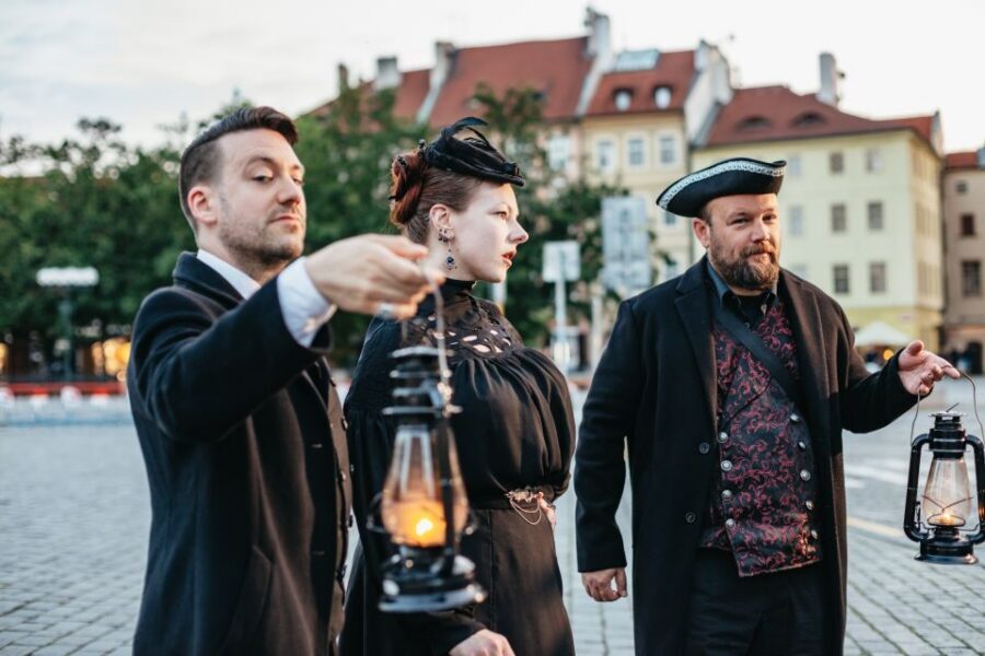 Prague: Ghosts and Legends Nighttime Guided Walking Tour - Old-New Synagogue and the Jewish Quarter Mysteries