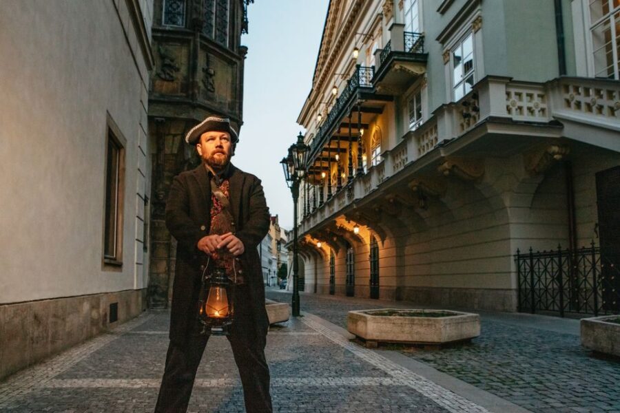 Prague: Ghosts and Legends Nighttime Guided Walking Tour - Old Jewish Cemetery Finish: Where the Theme Lands