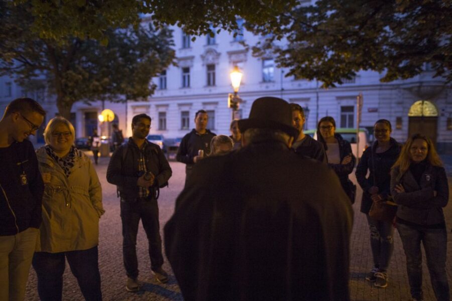 Prague: Ghosts and Legends of the Old Town Evening Tour - Salvator Church and the Old Town tension