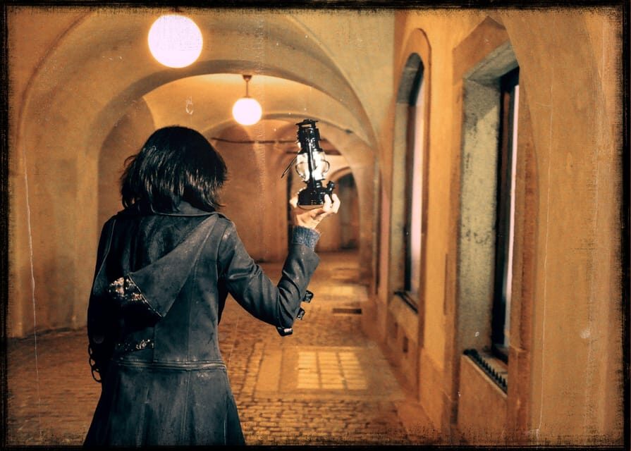 Prague: Ghosts, Legends, Medieval Underground & Dungeon Tour - Stops that feel like plot points: Kafka Square, Rue de Paris, and Josefov