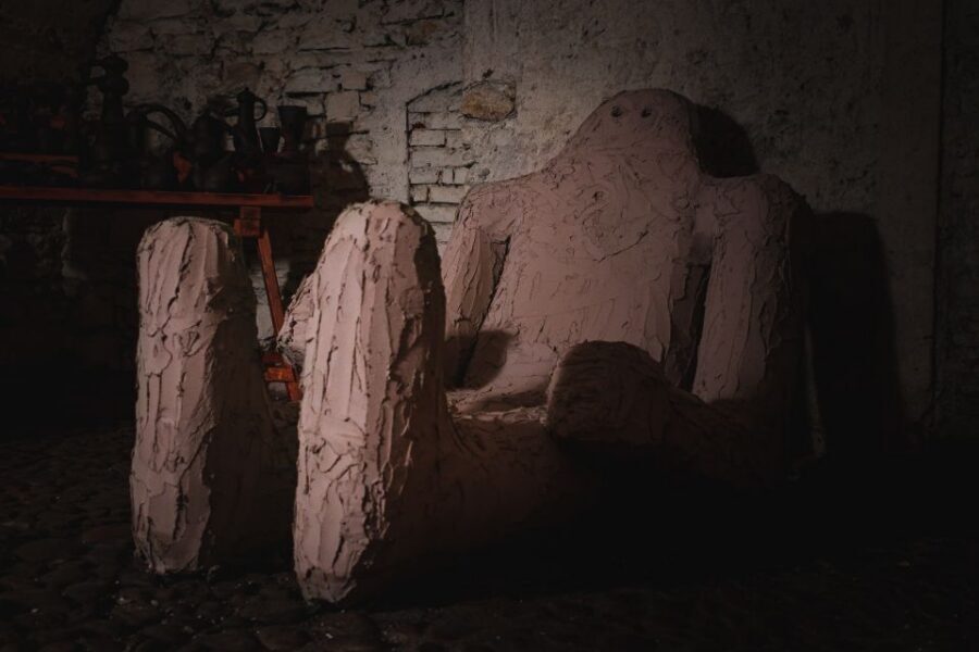 Prague: Ghosts, Legends, Medieval Underground & Dungeon Tour - The Church of the Holy Spirit stop: Gothic atmosphere meets old fear