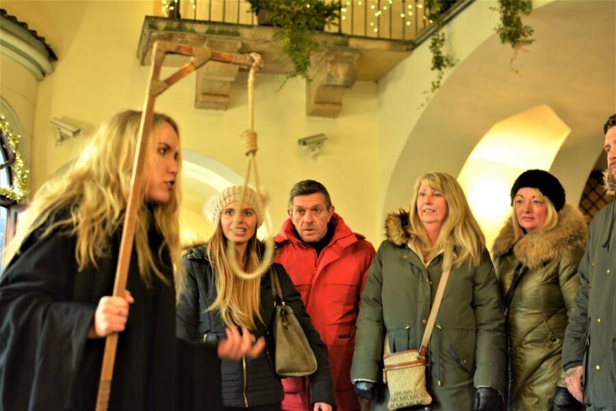 Prague: Ghosts, Legends, Medieval Underground & Dungeon Tour - Price and value: $31 for two underground experiences and a live character guide