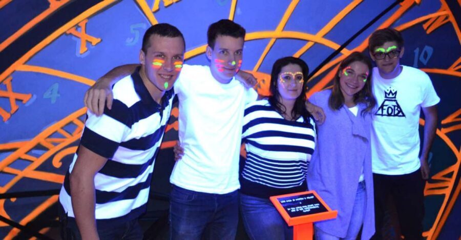 Prague: Glow Golf Mini Golf Game by UV Light - What’s Included: You Really Do Show Up and Play