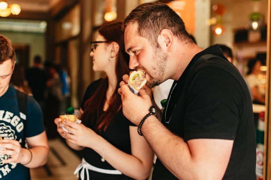 Prague: Guided Street Food Walking Tour - Meeting at Tram Station Vodickova 9 and Getting Oriented Fast