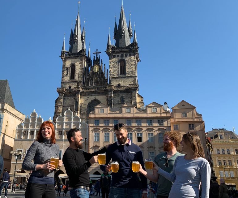 Prague: Historic Pubs Tour with Drinks - Charles Bridge and Lesser Town: quick, famous, and worth it