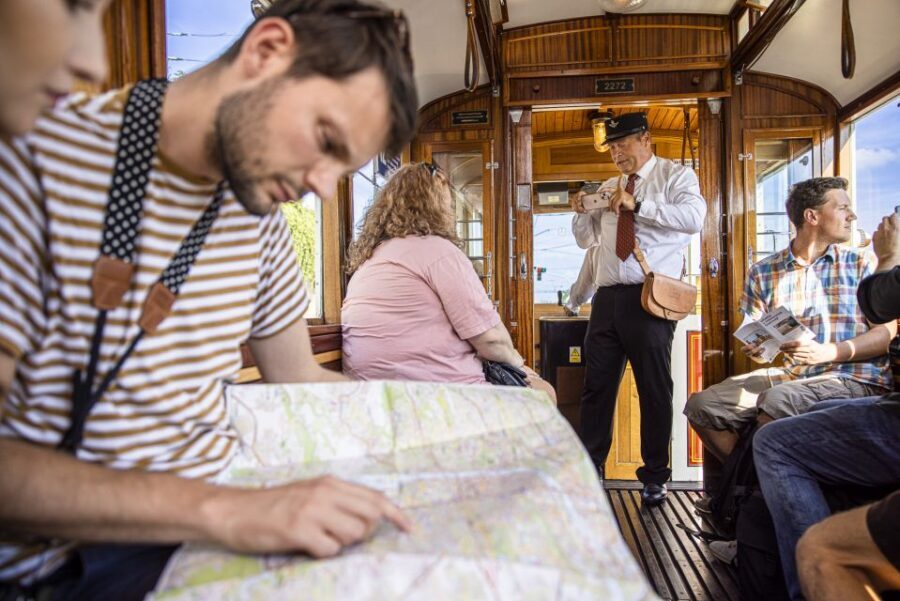 Prague: Hop-on Hop-Off Historical Tram Ticket for Line 42 - Key highlights