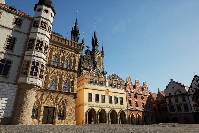 Prague Immersive Tour: Travel back in time with virtual reality - Stop 1: Old Town Square in 1377 (Charles IV era)
