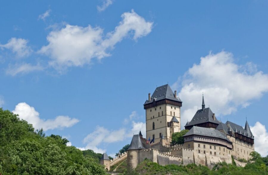 Prague: Karlštejn Castle Guided Tour with Entry Ticket - Getting There: Pickup points, voucher timing, and the 5-minute wait