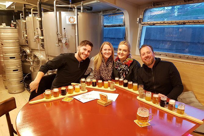 Prague Mini-Breweries Beer Tour with Czech Appetizers - Route and Timing: From Bazilika sv. Ludmily to Loď Pivovar