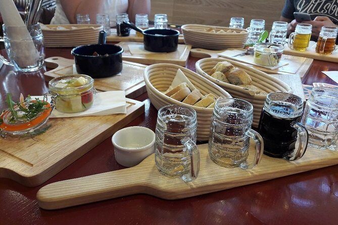 Prague Mini-Breweries Beer Tour with Czech Appetizers - Stop 3: Dvořákovo nábřeží and the Old Town Finish