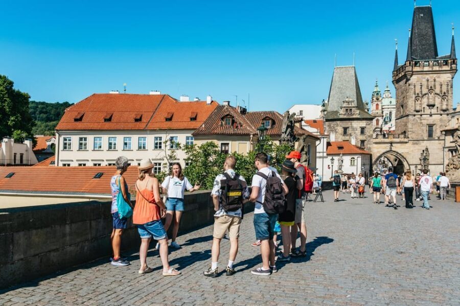 Prague: Old Town, Astronomical Clock and Underground Tour - Charles Bridge, Explained While You Walk It