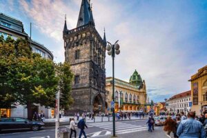 Prague Old Town: Private Tour - The first Cubist building in Prague: art that interrupts the postcard