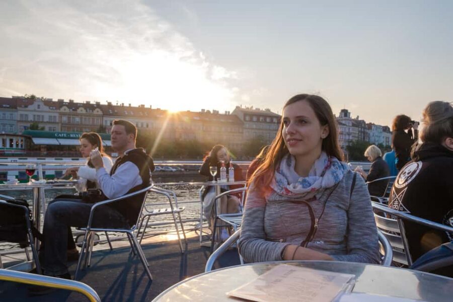 Prague: Panoramic Vltava River Cruise - Heated lower deck in winter and air-conditioned comfort in summer