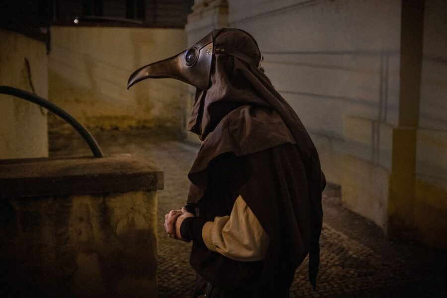 Prague: Plague Doctor Old Town History Walking Tour - Clementinum to Old Town Square: a quick history setup you won’t resent