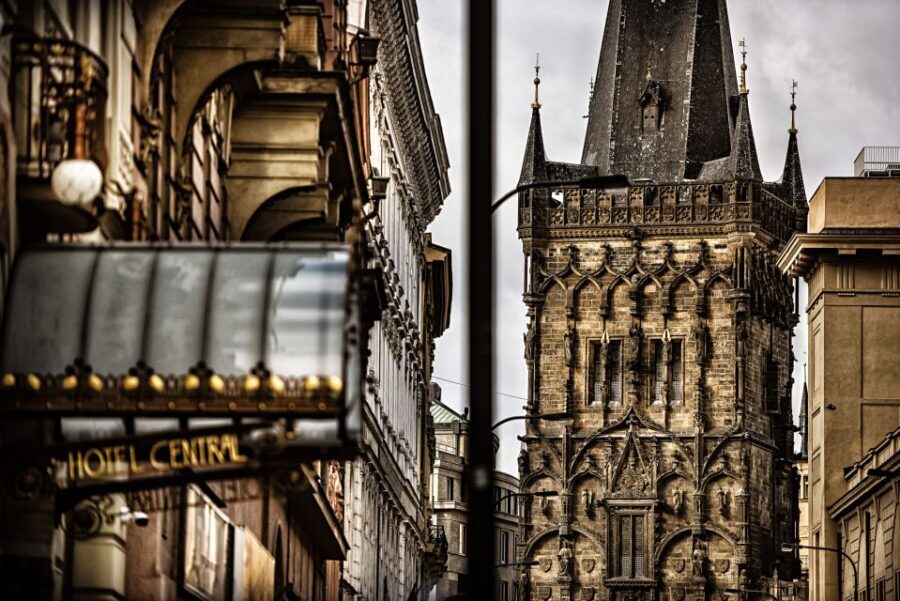 Prague: Powder Gate Tower Entrance Ticket - The Climb to 44 Meters: 186 Steps and What to Expect on the Stairway