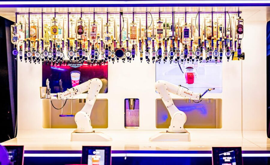 Prague: Robotic Bar Entry with a Drink Included - A Robotic Cocktail Show You Can Actually Drink