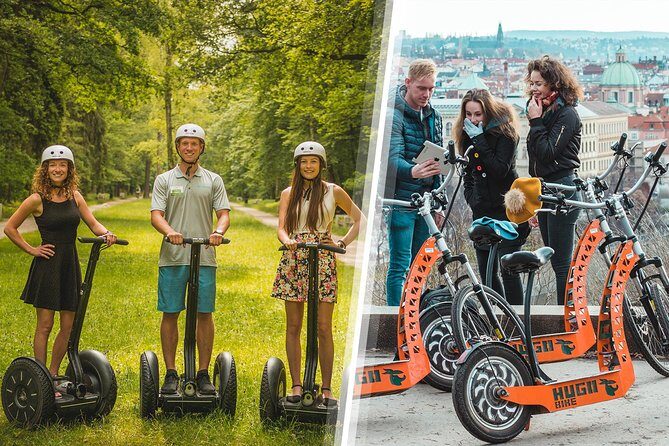 Prague Segway & E-Scooter Grand City Tour - Why this Prague tour uses e-bikes and Segways together