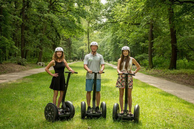 Prague Segway & E-Scooter Grand City Tour - Ladronka Park: the Segway switch that makes the whole tour worth it