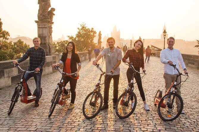 Prague Segway & E-Scooter Grand City Tour - Lennon Wall, Kafka museum area, and Rudolfinum river views: small stops with big meaning
