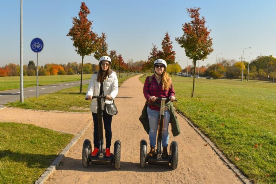 Prague: Shared Group/Private Segway Tour with Hotel Transfer - Ladronka Park and the “left-bank” calm that offsets crowds