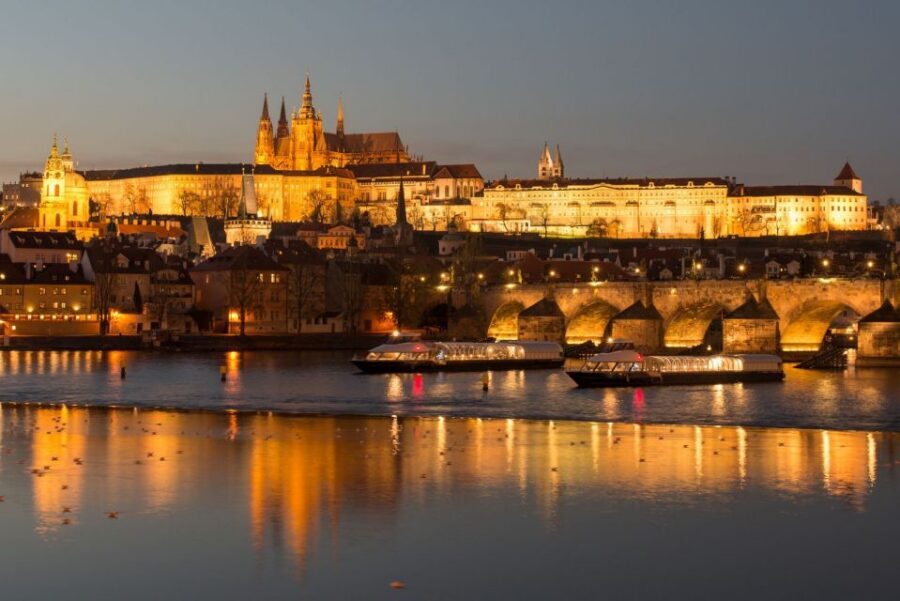 Prague: Sightseeing Dinner Cruise on Open-Top Glass Boat - Value at $93: what you’re really paying for