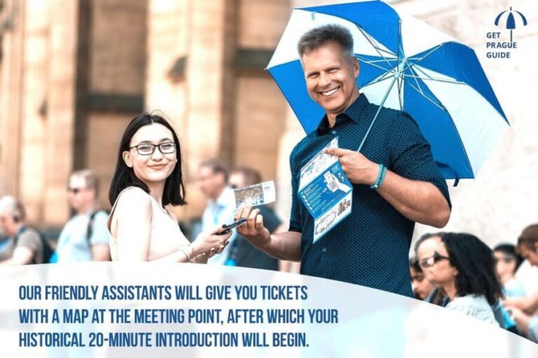 Prague: Skip-the-line Castle Ticket and Optional AudioGuide - Meeting near St. Vitus: the 20-minute English orientation that sets your pace