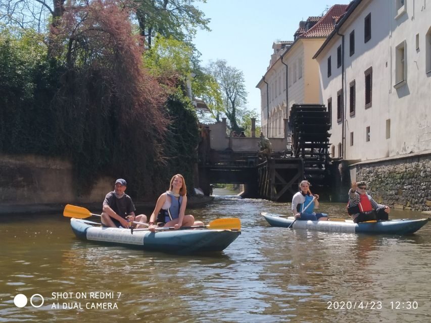 Prague: Vltava River Guided Canoeing Tour - River calm and real life: wildlife and bird sightings