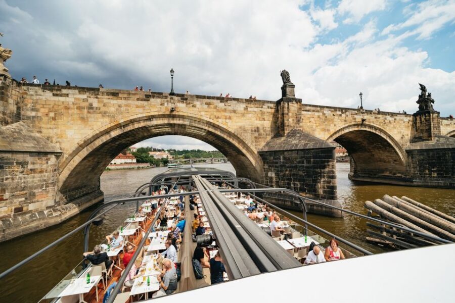Prague: Vltava River Lunch Cruise in an Open-Top Glass Boat - Who should book this Prague lunch cruise (and who should skip it)
