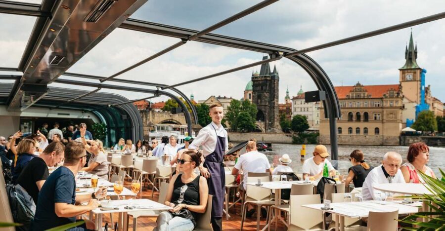 Prague: Vltava River Lunch Cruise in an Open-Top Glass Boat - Should you book the Vltava River lunch cruise?