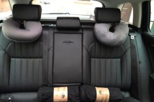 Private Transfer from Prague Airport to the City Centre - The Car Ride: Comfort, Water, and Practical Help