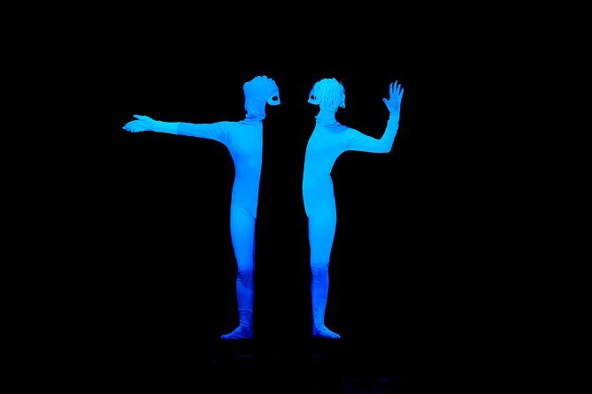 Skip the Line: WOW Show Black Light Theater in Prague Ticket - What you’ll actually see: black light theater plus 4D weather and props