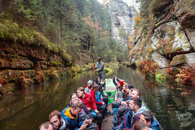 VIP Best Reviews: Bohemian & Saxon Switzerland from Prague - Optional Wild Gorge boat: a gentle way to see the Kamenice River Gorges