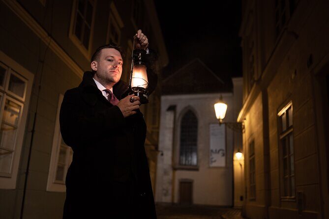 Walking Night Tour Ghost Stories and Legends of Prague's Old Town - The medieval cemetery edge: where the mood turns quiet